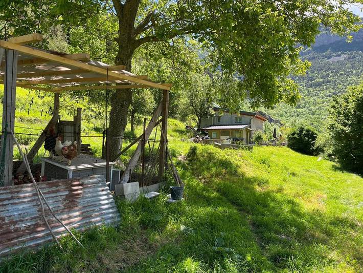 Tente pour 2 personnes, avec vue et jardin dans le Parc national du Mercantour - 3