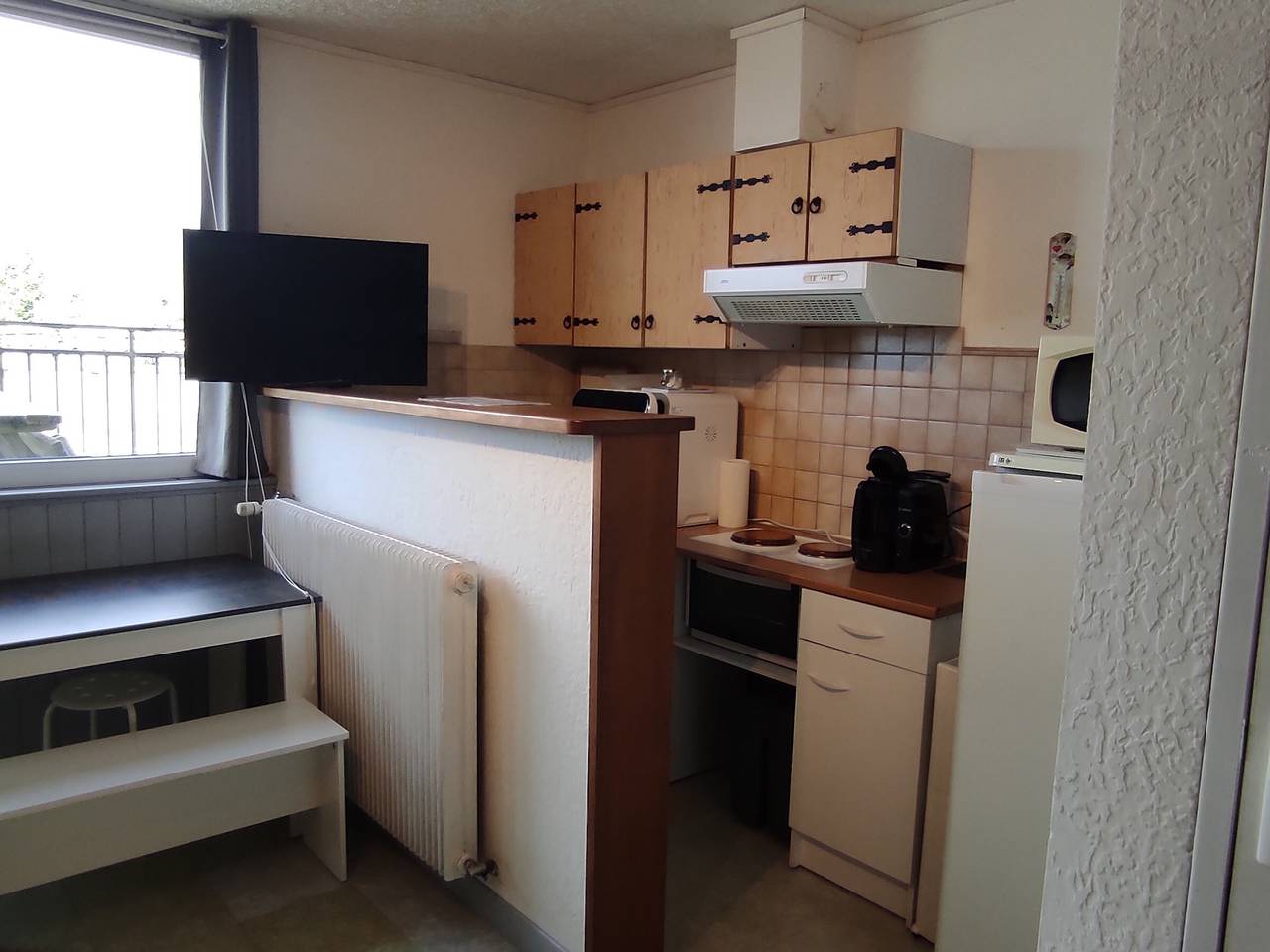 Studio entier, Studio calme pour 4 personnes avec parking in Super Besse, Besse-et-Saint-Anastaise