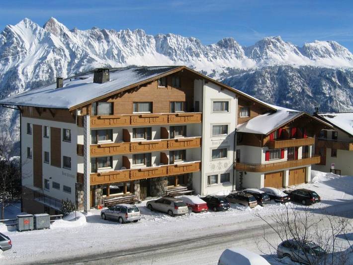 Hotel für 2 Personen, mit Terrasse und Sauna sowie Ausblick in Flumserberg Tannenboden
