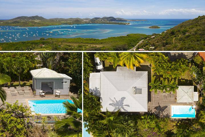 Villa pour 6 personnes, avec piscine ainsi que terrasse et jardin en Martinique - 4