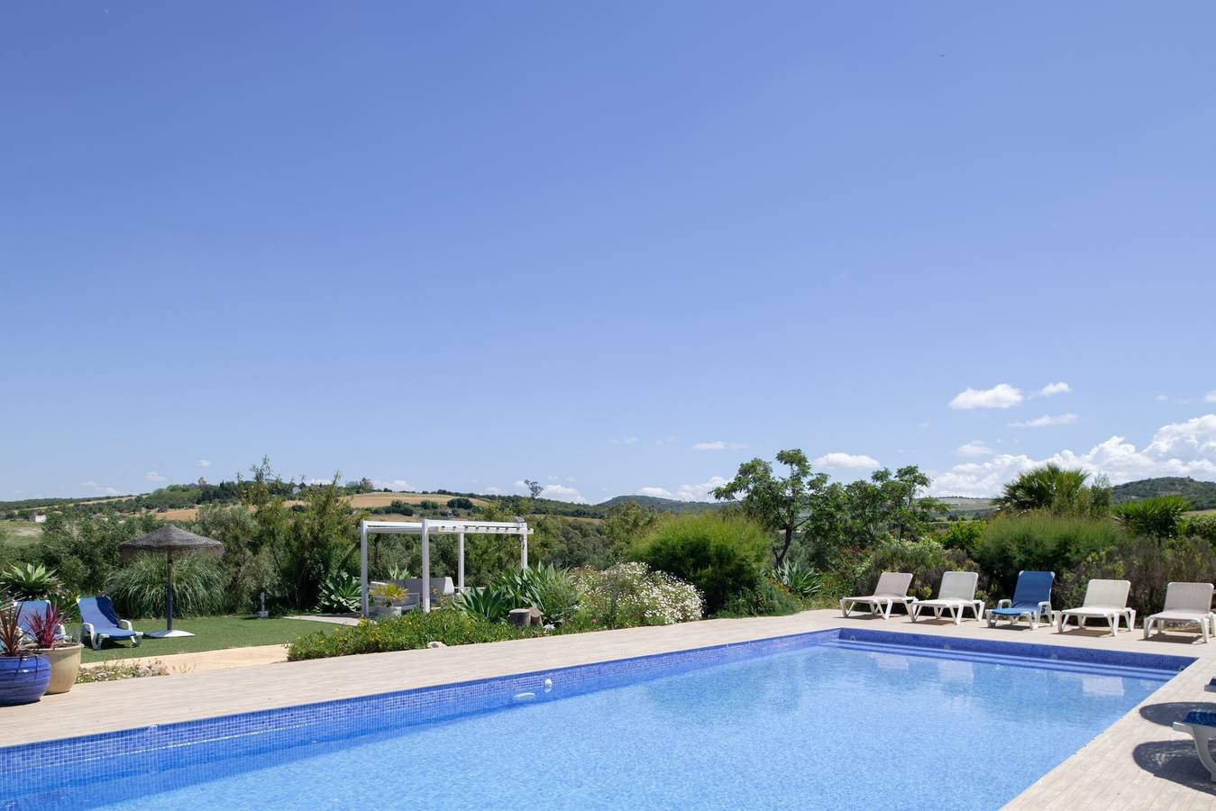 Villa Finca Encanto con vista montagna, Wi-Fi e aria condizionata in Arcos de la Frontera, Pueblos Blancos