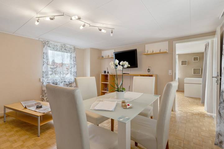 Appartement de vacances pour 6 personnes, avec jardin