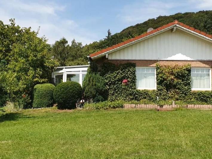 Ferienhaus für 5 Personen, mit Terrasse und Garten sowie Ausblick im Teutoburger Wald