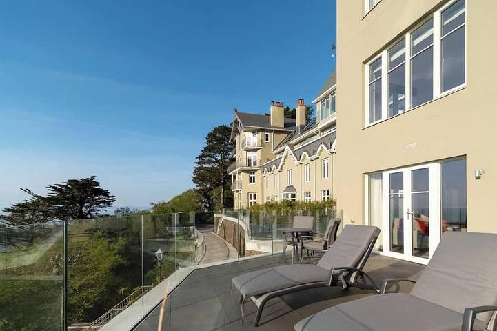 Holiday rental for 2 people, with balcony and sauna in Lynmouth