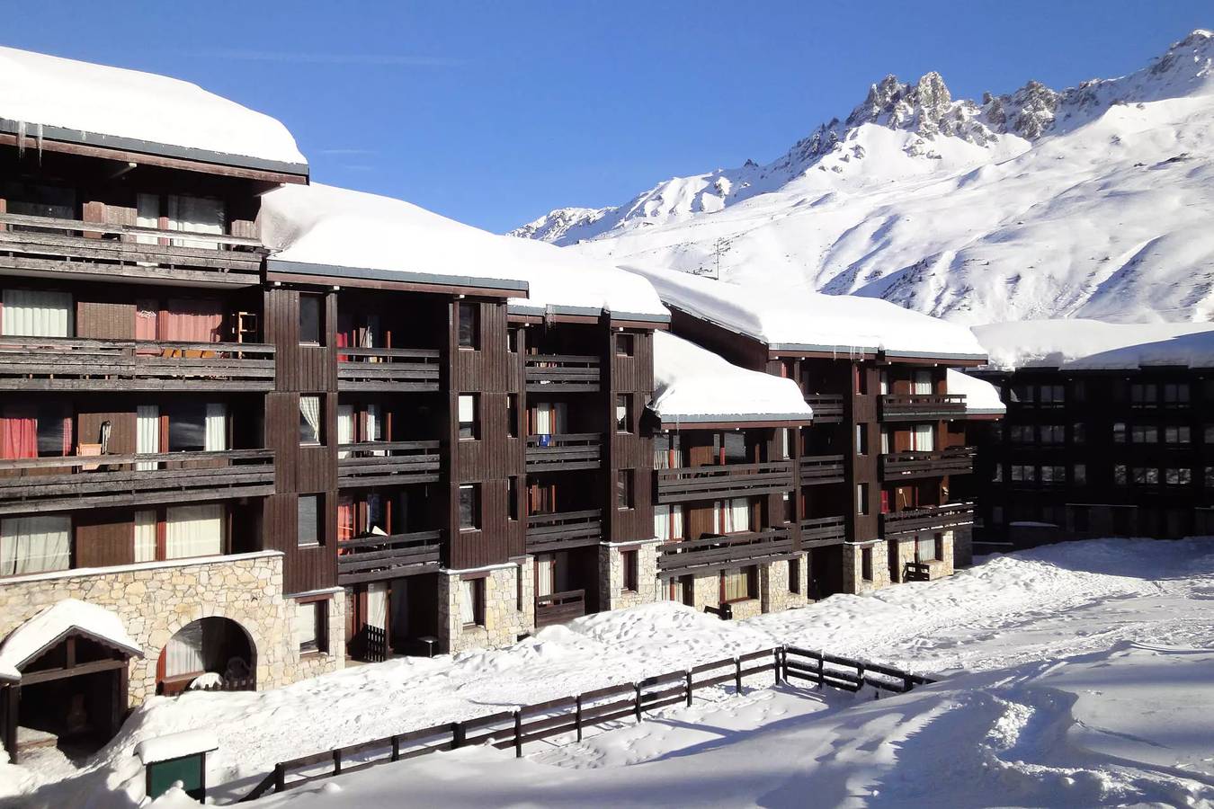 Appartement entier, Appartement Exposé Sud-Ouest, Avec Belle Vue Piste in Méribel-Mottaret, Les Allues