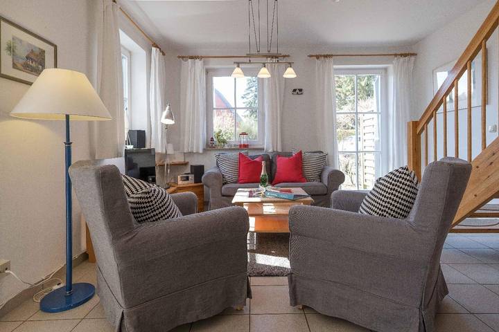 Ferienwohnung für 4 Personen, mit Terrasse, mit Haustier in Born a. Darß - 3