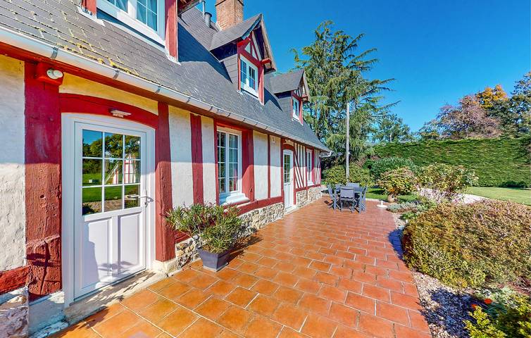 Location de vacances pour 6 personnes, avec terrasse et jardin à Foulbec - 4