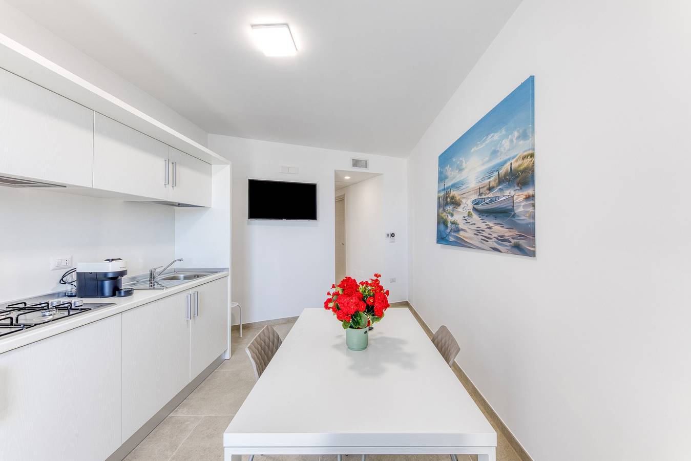 Ganze Wohnung, Apartment 'Unit 1' mit Klimaanlage in Posto Rosso, Marine di Posto Rossi