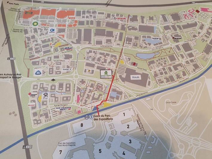 Hôtel pour 3 personnes, avec terrasse dans Parc des Expositions de Villepinte - 3