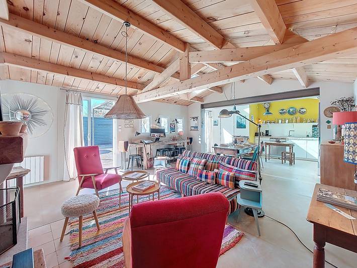 Location de vacances pour 6 personnes, avec terrasse, animaux acceptés dans Plage De La Bosse L Epine - 2