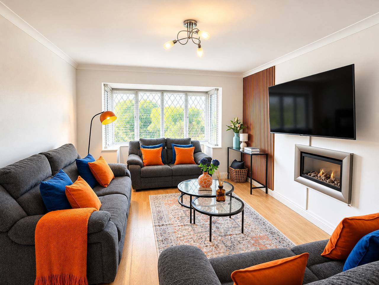 4-Bed - Sleeps 8 - Games Room & Free Parking in Kettering, Northamptonshire