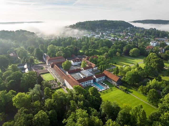 Hotel, mit Terrasse und Garten sowie Pool und Sauna