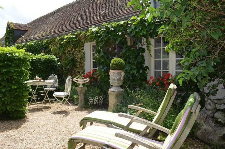 Maison de vacances pour 2 personnes, avec Terrasse et Jardin à Selles-sur-Cher