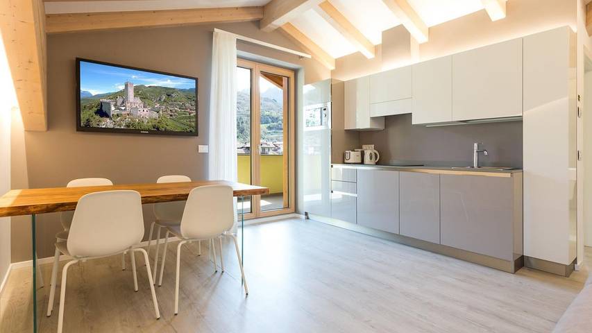 Ferienwohnung für 4 Personen, mit Garten