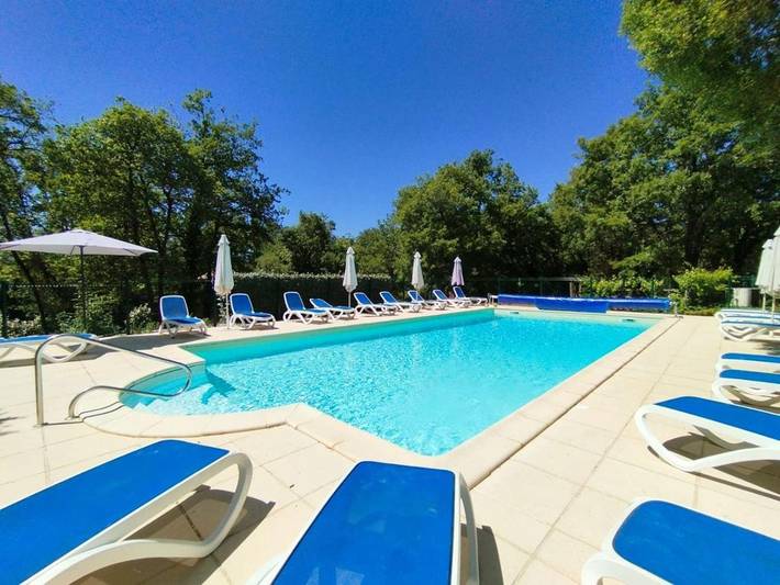 Gîte pour 6 personnes, avec jardin ainsi que piscine et terrasse à Lachapelle-Auzac - 2