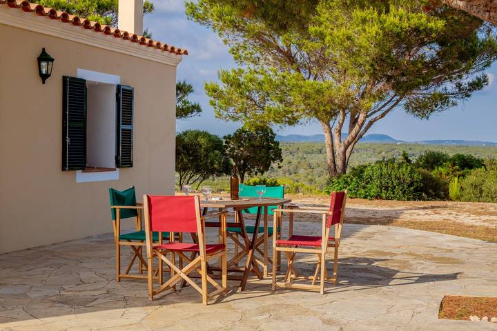 Chalet 'Sa Talaia De Artrutx' mit Meerblick, privatem Pool und privater Terrasse in Ciutadella, Menorcas Küste