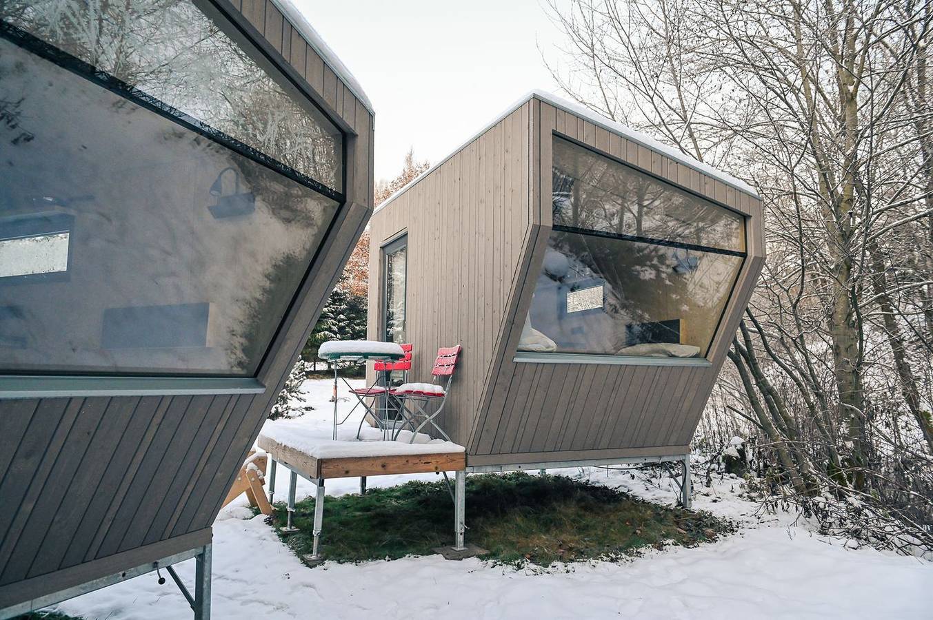 Nachhaltig & stilvoll - Übernachtung im Green Tiny Sleep Space im Harz in Harzvorland