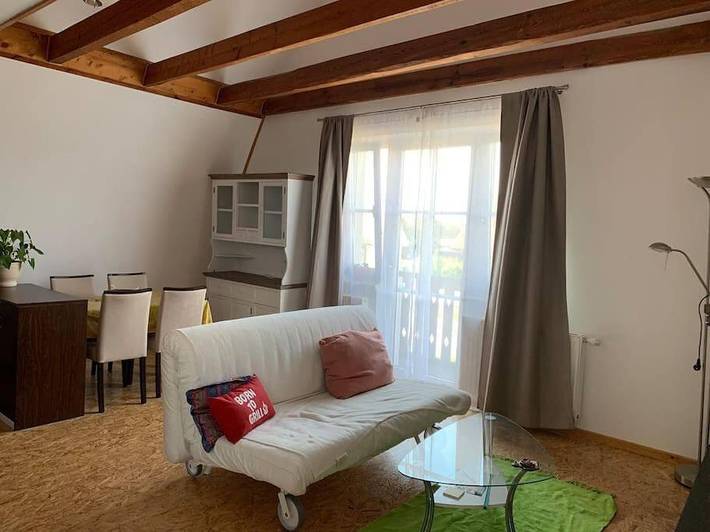 Appartement de vacances pour 2 personnes, avec jardin