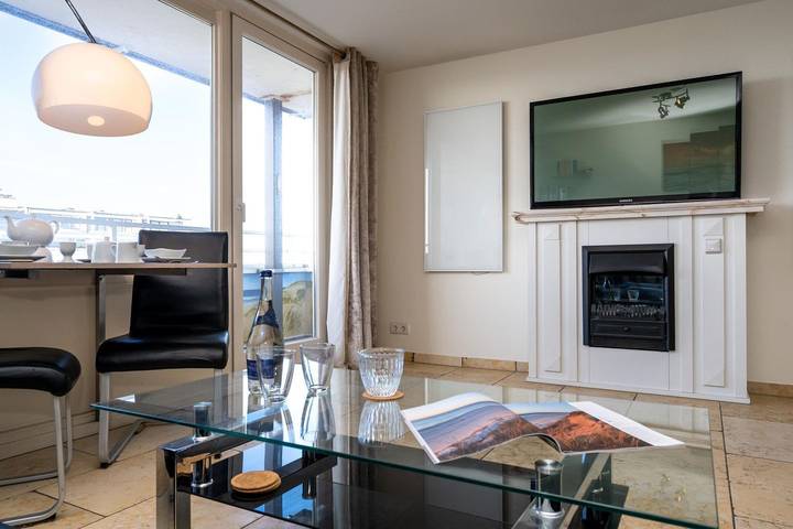 Ganze Wohnung, Westerland – Luxuriöses Appartement mit Meerblick, West-Balkon und Tiefgarage in Westerland, Sylt (Gemeinde)
