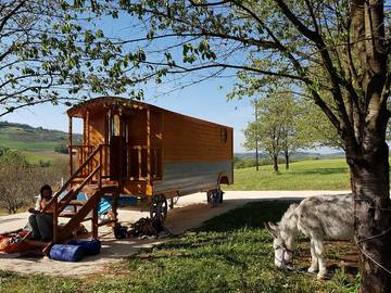 Gîte pour 4 personnes, avec terrasse ainsi que sauna et jacuzzi, animaux acceptés à Saint-Jean-en-Royans