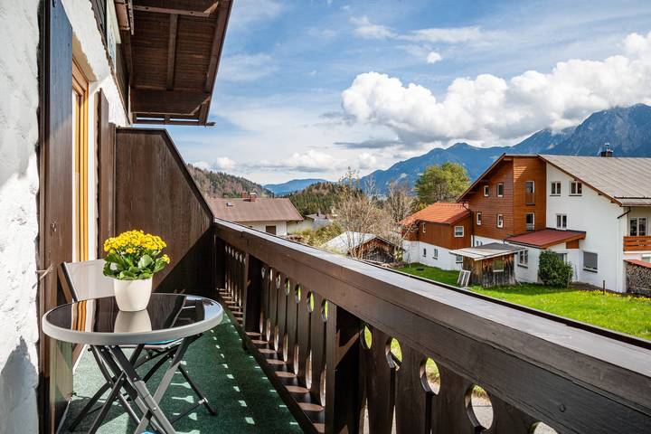 Ferienwohnung für 3 Personen, mit Balkon in Oberstdorf - 2