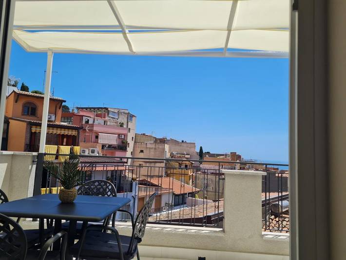 Chambre d’hôte pour 4 personnes, avec terrasse et vue à Taormina - 3