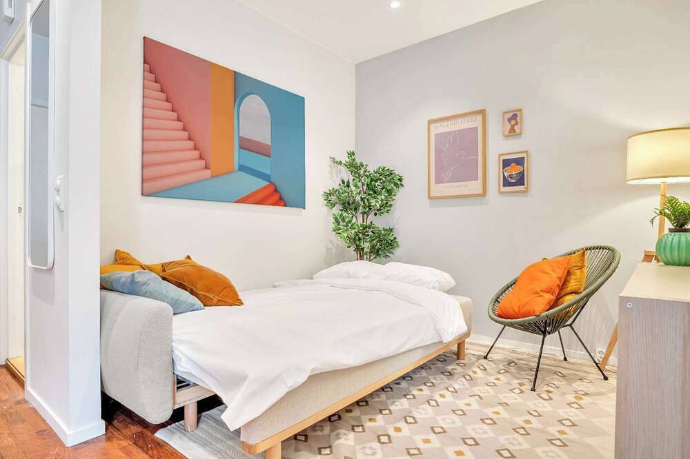 Ganze Wohnung, Heimby - Roomy Studio w Free parking in Bergenhus, Bergen