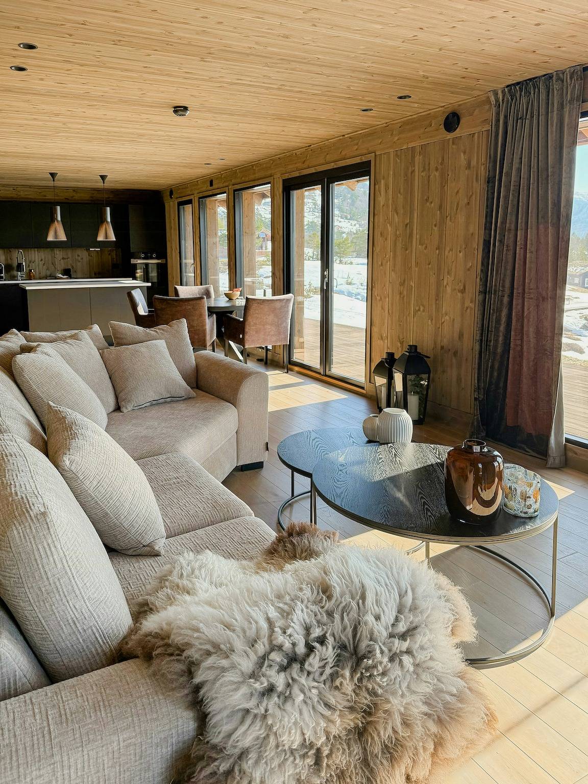 Moderne Hütte mit Panoramablick in Stryn in Stryn