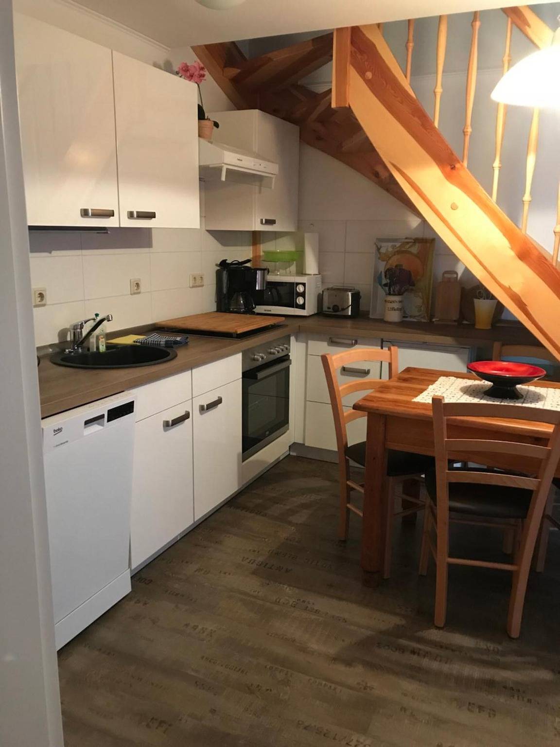Ganze Wohnung, Goldener Anker, Maisonette-Wohnung mit Balkon in Rheinsberger See, Rheinsberg