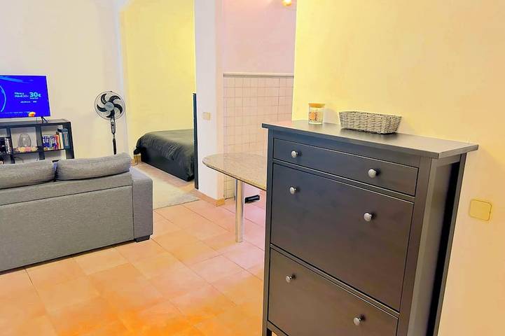 Spacious 1850 Raval 46m Loft. Ideal for Couples and Digital Nomads. Pet-Friendly in Barcelona Zentrum, Barcelona