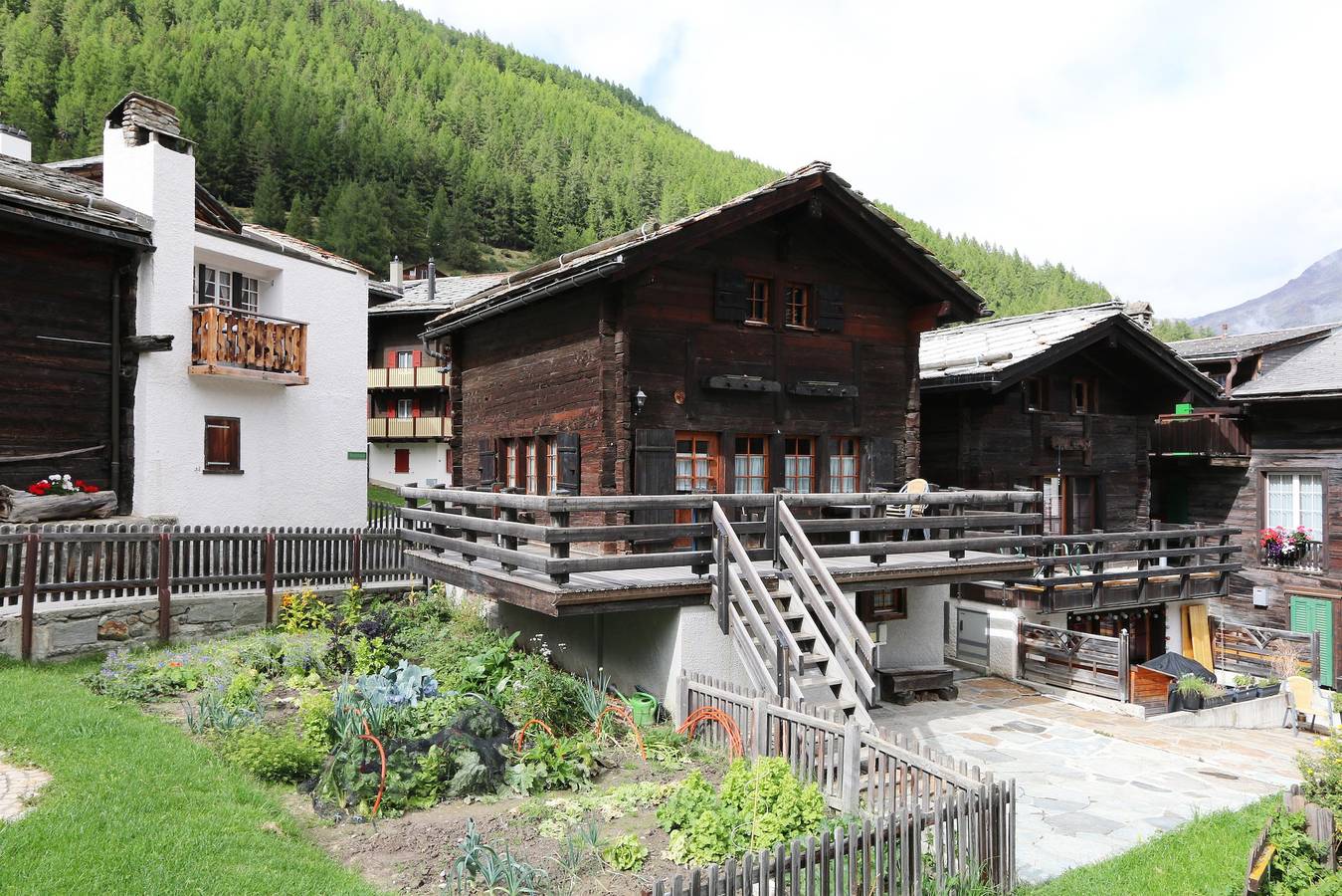 Ganze Ferienwohnung, 6-Bettwohnung in Saas-Fee, Walliser Alpen