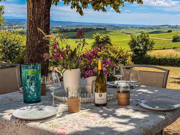 Gîte pour 4 personnes, avec Terrasse et Jardin à Prissé