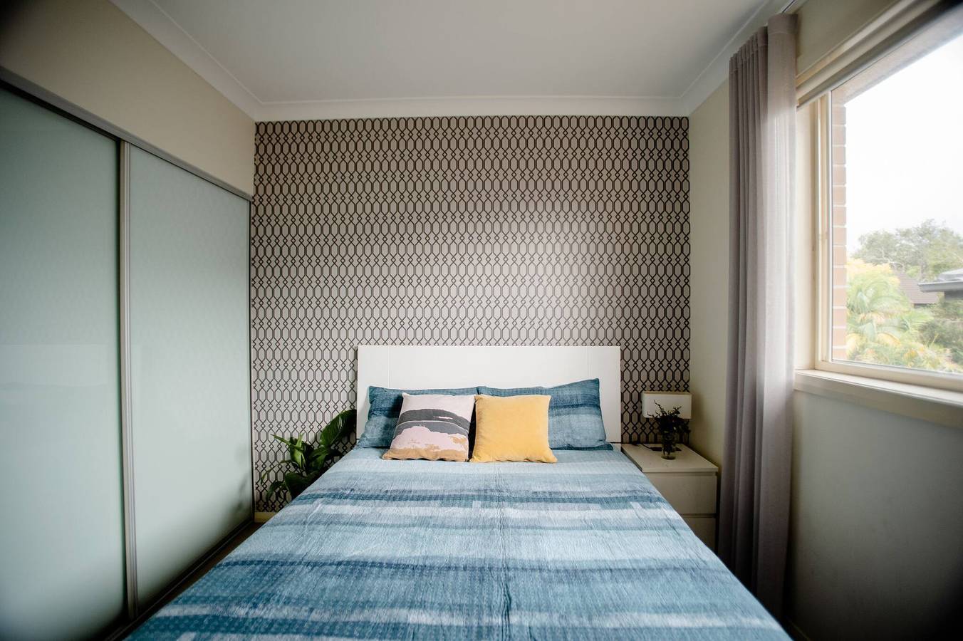 Stilvolles privates Badezimmer - luxuriöses modernes großes Zuhause in Sydney, New South Wales