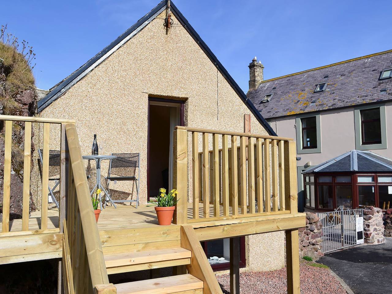 Rock Cottage in Scottish Borders