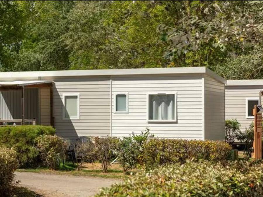 Camping Lou Souleï - Mobilheim 6 personen - Comfort | 3 Zi. | 6 Pers. | Einfache Terrasse | Clim. in Carry-le-Rouet, Istres und Umgebung