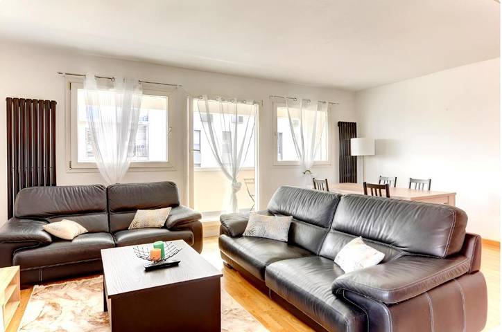 Appartement de vacances pour 4 personnes, avec balcon et vue
