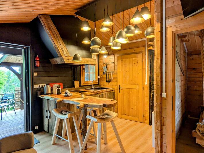 Einzigartiges Chalet mit Spa und Terrasse im Ouche-Tal in La Bussière-sur-Ouche, Beaune und Umgebung
