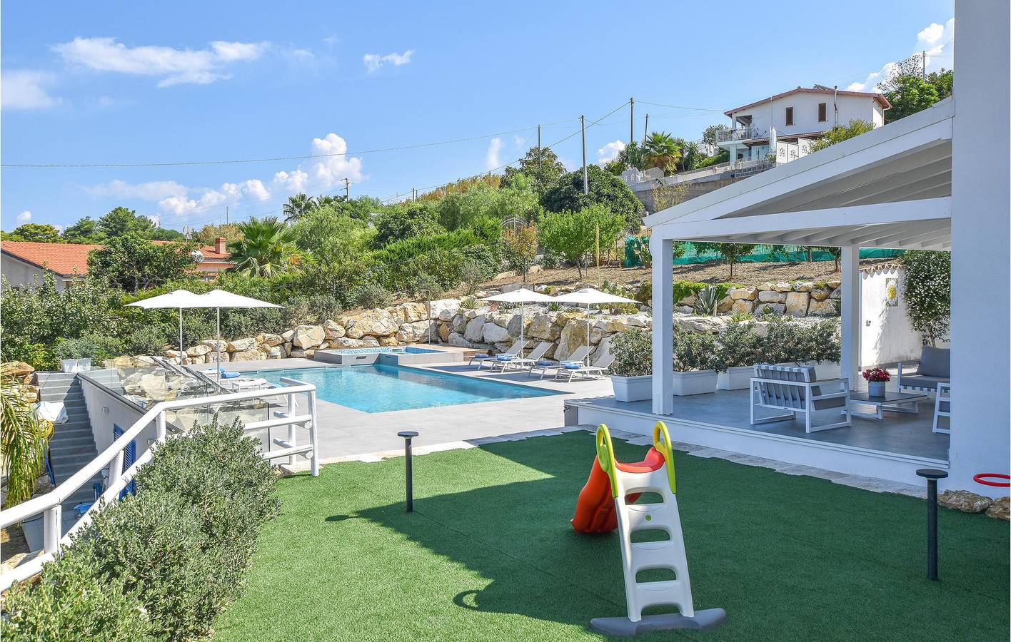 Appartement mit Pool in der Nähe des Balestrate Strandes in Partinico, Palermo Provinz