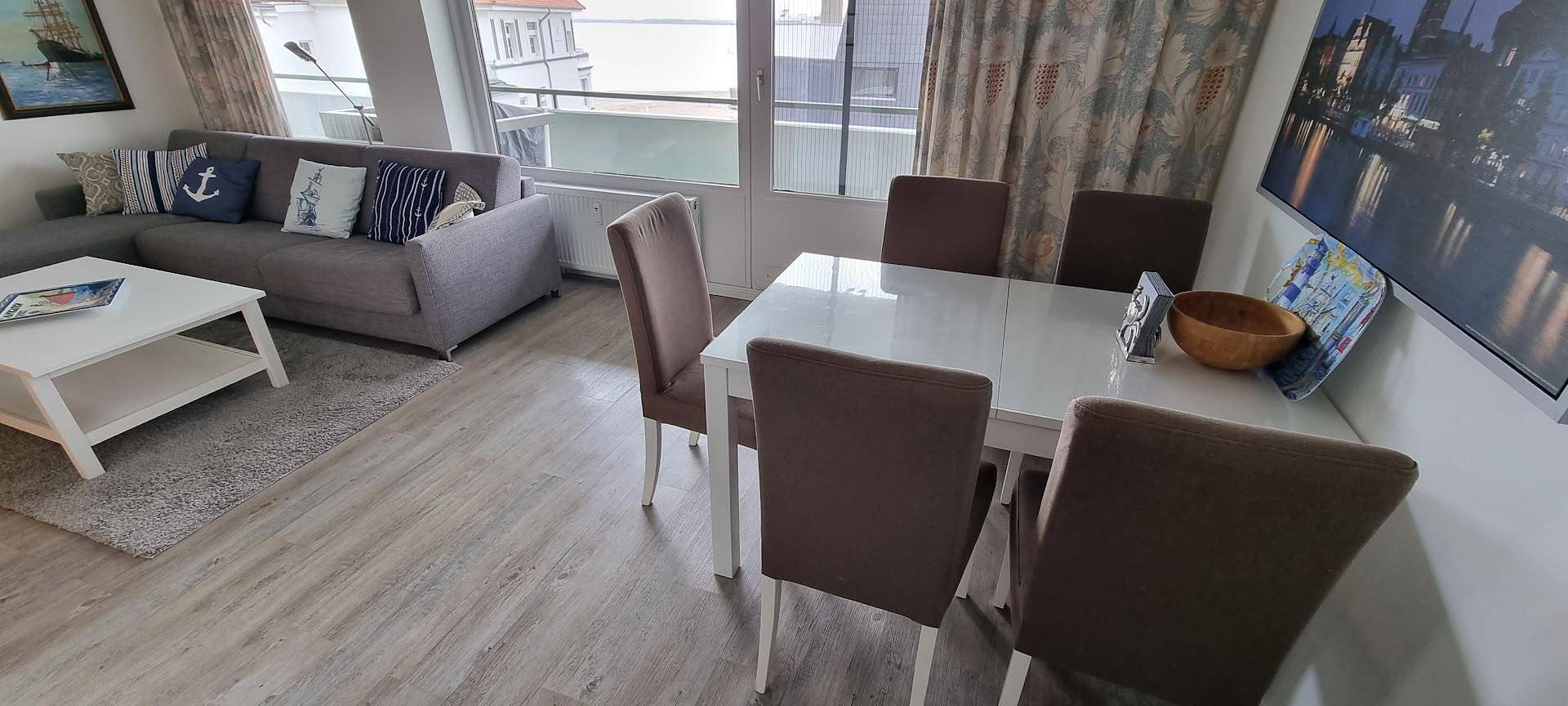 Ganze Ferienwohnung, Appartement/Fewo, Dusche, Wc, 1 Schlafraum in Ostseebad Travemünde, Lübecker Bucht