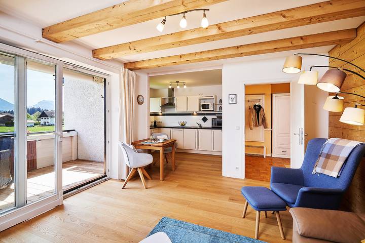 Ganze Ferienwohnung, Ferienwohnung Alpenzauber - Ferienwohnung Alpenzauber mit Balkon, ca. 60 qm in Reit im Winkl, Bayerische Alpen