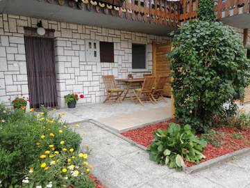 Gîte pour 2 personnes, avec terrasse à Kobarid