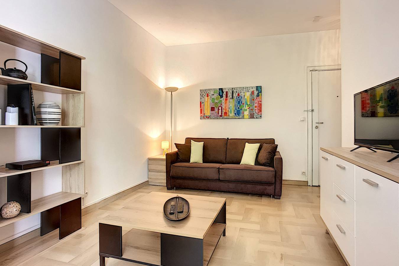 Monolocale intero, Monolocale per 2 persone con terrazza in Antibes, Cannes e dintorni
