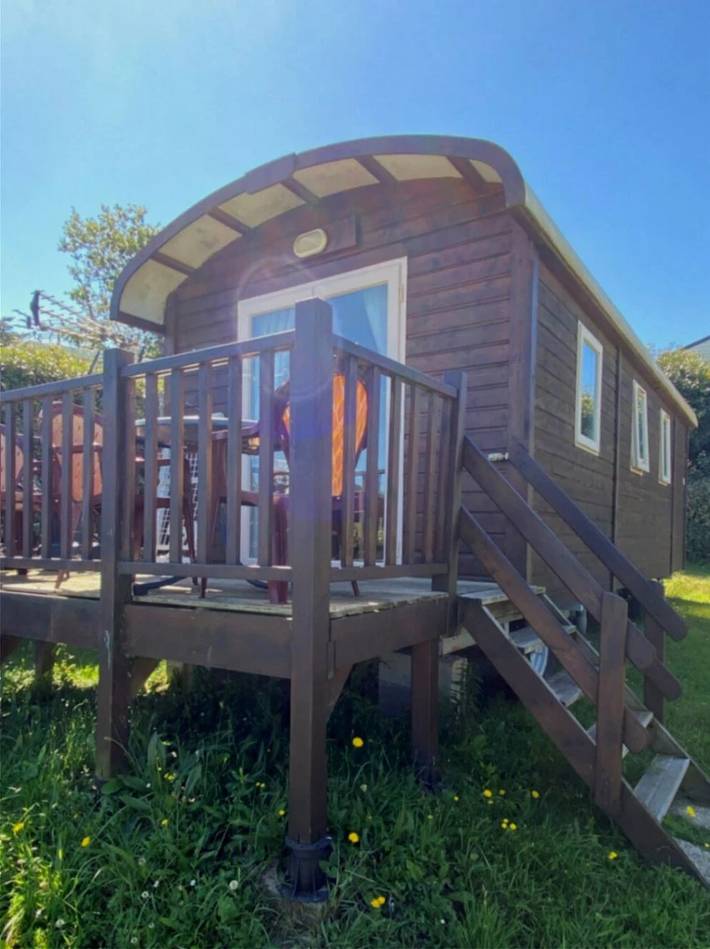 Mobil home pour 4 personnes, avec bassin pour enfant à Plomodiern - 4