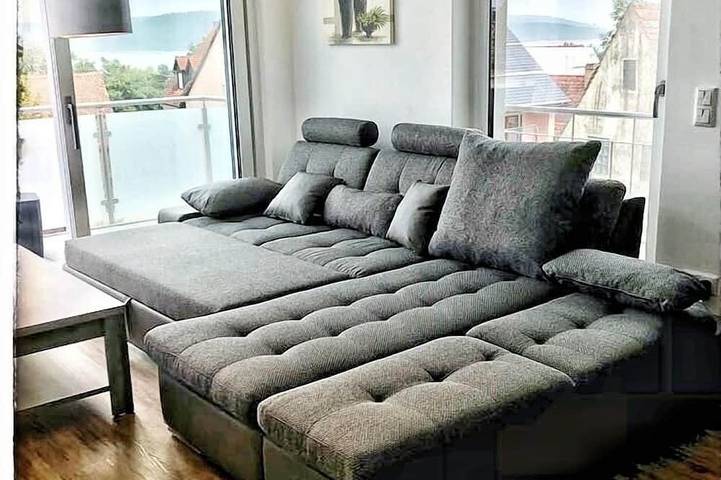 Ferienwohnung für 4 Personen, mit Balkon, mit Haustier am Brombachsee