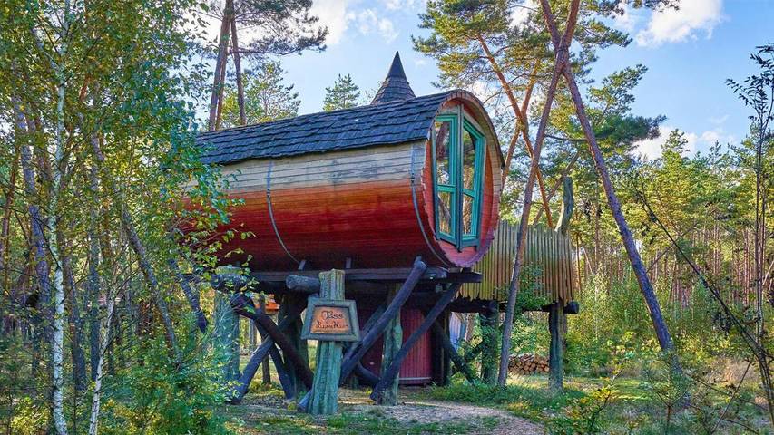 Camping für 4 Personen, mit Sauna und Pool sowie Terrasse und Garten in Sachsen - 3