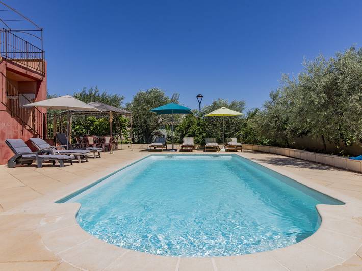 Holiday home for 8 people, with terrace and garden as well as pool - 1