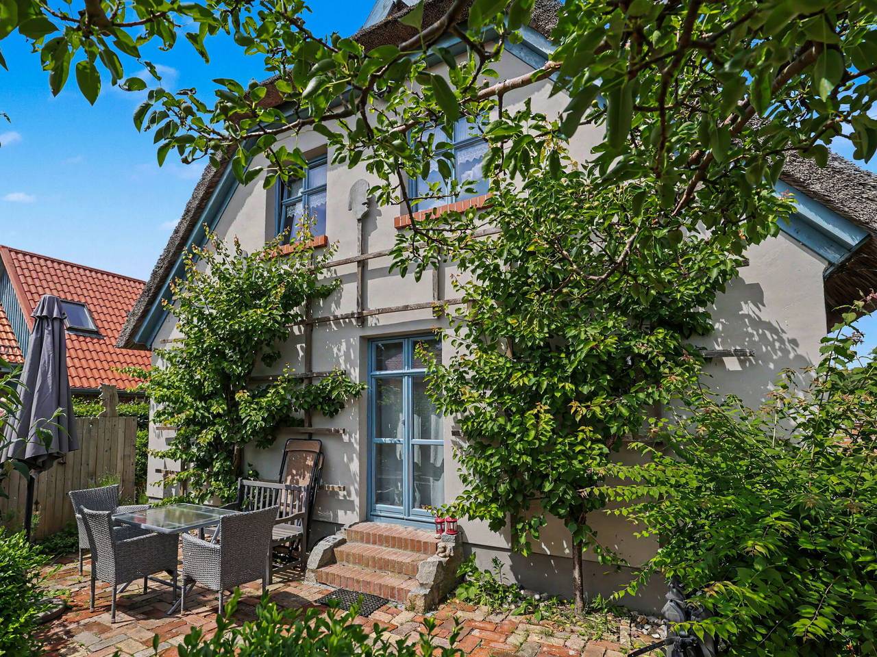 Reetgedecktes Ferienhaus Seelchen - Reetgedecktes Ferienhaus Seelchen 101.1 in Neuendorf (Usedom), Lütow