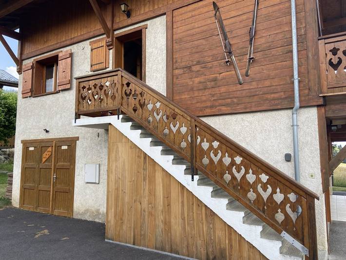 Chalet pour 4 personnes, avec balcon à Crest-Voland - 2