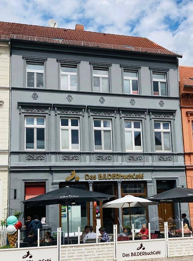 Ferienwohnung für 4 Personen, mit Terrasse und Ausblick in Havelberg