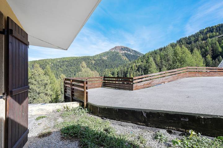 Apartamento entero, Apartamento 'Parenthèse Alpine' con vistas a la montaña y terraza privada in La Plagne, La Plagne-Tarentaise